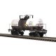 8,000-Gallon Tank Car - 2-Rail - Ready to Run - Premier -- Union Tank Car UTLX (black, white, yellow conspicuity marks)