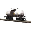 8,000-Gallon Tank Car - 2-Rail - Ready to Run - Premier -- Union Tank Car UTLX (black, white, yellow conspicuity marks), O, Atla