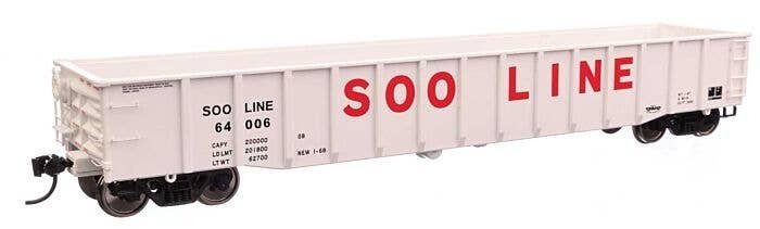 53′ Thrall Gondola - Ready to Run -- Soo Line 64006, HO, WalthersProto 105526