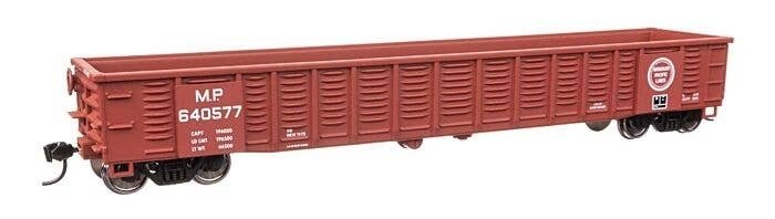 53′ Corrugated-Side Gondola - Ready To Run -- Missouri Pacific 640577, HO, WalthersMainline 6082