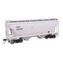 39′ Trinity 3281 2-Bay Covered Hopper - Ready-to-Run -- Arkansas-Oklahoma Railroad 492362, HO, WalthersMainline 49303