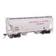 39′ Trinity 3281 2-Bay Covered Hopper - Ready-to-Run -- Winchester & Western 9595, HO, WalthersMainline 49331
