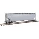 60′ NSC 5150 3-Bay Covered Hopper - Ready to Run -- Undecorated, HO, WalthersMainline 7600