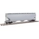 60′ NSC 5150 3-Bay Covered Hopper - Ready to Run -- Undecorated, HO, WalthersMainline 7600
