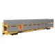 89′ Flatcar w/Bi-Level Shielded Auto Rack - Ready to Run -- Milwaukee Road Rack / Trailer-Train , HO, WalthersMainline 8120