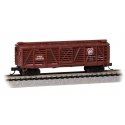 Steel Stock Car - Ready to Run -- Pennsylvania Railroad 128781 (Tuscan), N, Bachmann Industries 71566
