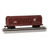 Steel Stock Car - Ready to Run -- Pennsylvania Railroad 128781 (Tuscan)
