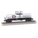 Chemical Tank Car - Ready to Run -- Diamond Chemicals SHPX 19419 (white, black, red)