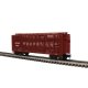 40′ Steel Stock Car - 3-Rail - Ready to Run - Trainman(R) -- Santa Fe (Boxcar Red)
