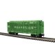 40′ Steel Stock Car - 3-Rail - Ready to Run - Trainman(R) -- Chicago, Burlington & Quincy (green, white)