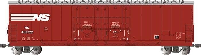 Evans 53Õ Double-Plug-Door Boxcar - Ready to Run -- Norfolk Southern 460322 (Boxcar Red, whit, G, Bachmann Industries 93572