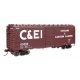 40′ PS-1 Boxcar - Ready to Run -- Chicago & Eastern Illinois(TM) 65588, HO, WalthersMainline 45506
