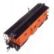 Milwaukee Road Rib Sided Caboose -- Milwaukee Road 991875 (orange, black oil stove), HO, WalthersProto 103655