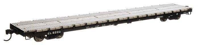 60′ Pullman-Standard Flatcar - Ready to Run -- Erie Lackawanna 8200, HO, WalthersMainline 5395