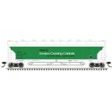 Pressureaide Centerflow Covered Hopper - Ready to Run - Master(R) -- Grace Davison 59, N, Atlas Model Railroad Co. 50006078