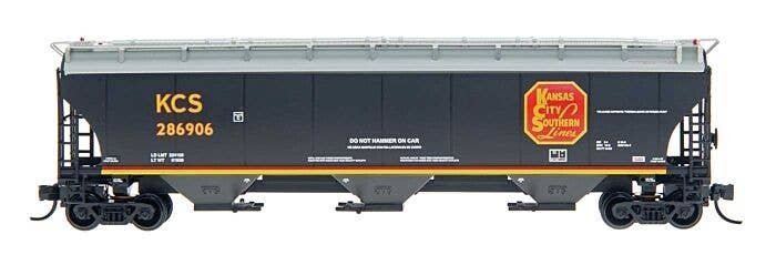 Trinity 5161 Cubic Foot Covered Hopper - Ready to Run -- Kansas City Southern (bl, HO, Intermountain Railway Company 472137