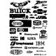 20th Century Sign Sets -- Set 2 - Late Buick, Xerox, IBM, Best Western, Texaco, Zenith & More, HO, Microscale Industries Inc 871