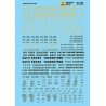Assored Tank Cars -- Yellow and Black Lettering (1960s+), HO, Microscale Industries Inc 87236