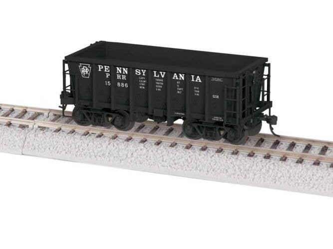 Class G38 Ore Car - Ready to Run -- Pennsylvania Railroad 15886 (As-Delivered, black), HO, Lionel 2474090