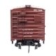 40′ Steel Reefer with Dreadnaught Ends - Ready-to-Run -- Burlington Refrigerator Express BREX 7, HO, WalthersMainline 41406