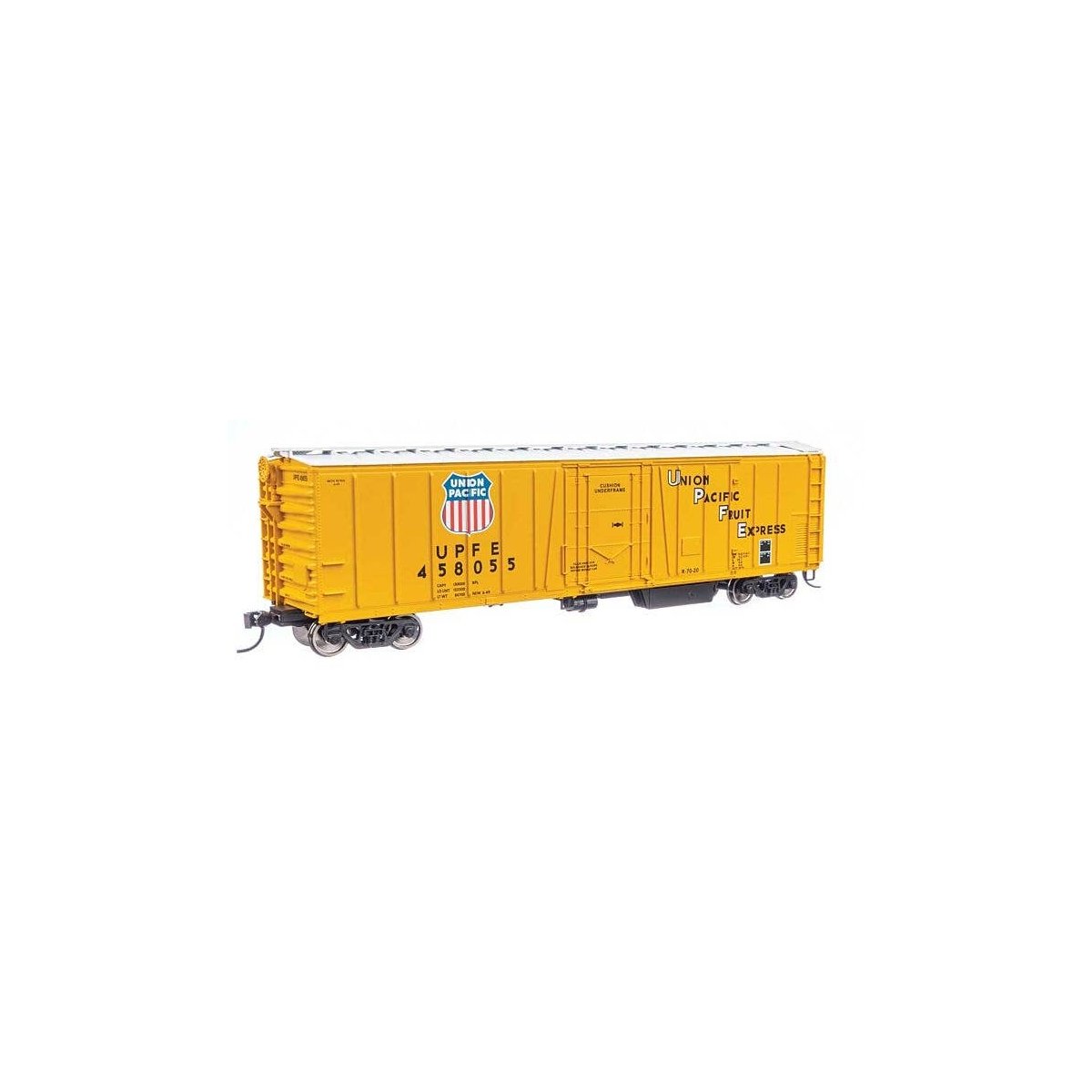 50′ AAR Mechanical Refrigerator Car - Ready-to-Run -- Union Pacific(R) UPFE 458055, HO, WalthersMainline 3793