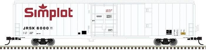 Cryogenic Reefer - Ready to Run - Master(R) -- JR Simplot 6107 (white, orange), N, Atlas Model Railroad Co. 50005975
