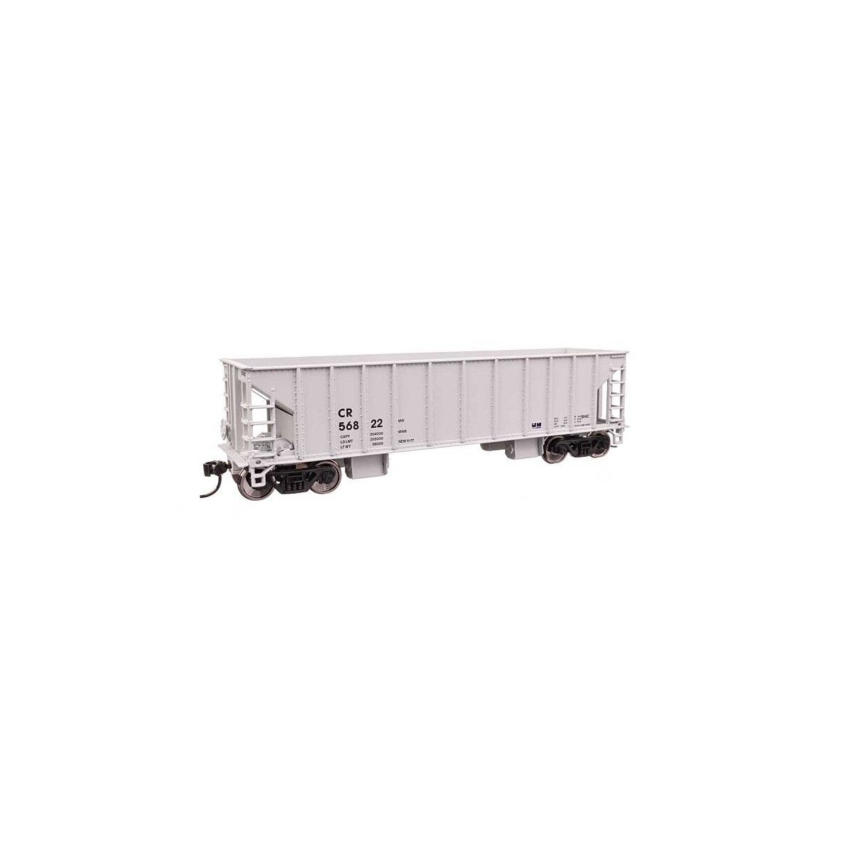 41′ Ballast Hopper - Ready to Run -- Conrail 56822, HO, WalthersMainline 57015