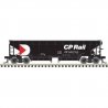 70-Ton Hart Ballast Car - Ready to Run - Master(R) -- Canadian Pacific 360986 (black,, N, Atlas Model Railroad Co. 50006613