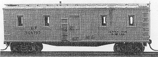 Work Train Equipment - Converted Double Sheathed Boxcar Kit -- Crew Car w/Side Personnel Door & , N, Tichy Train Group 2703