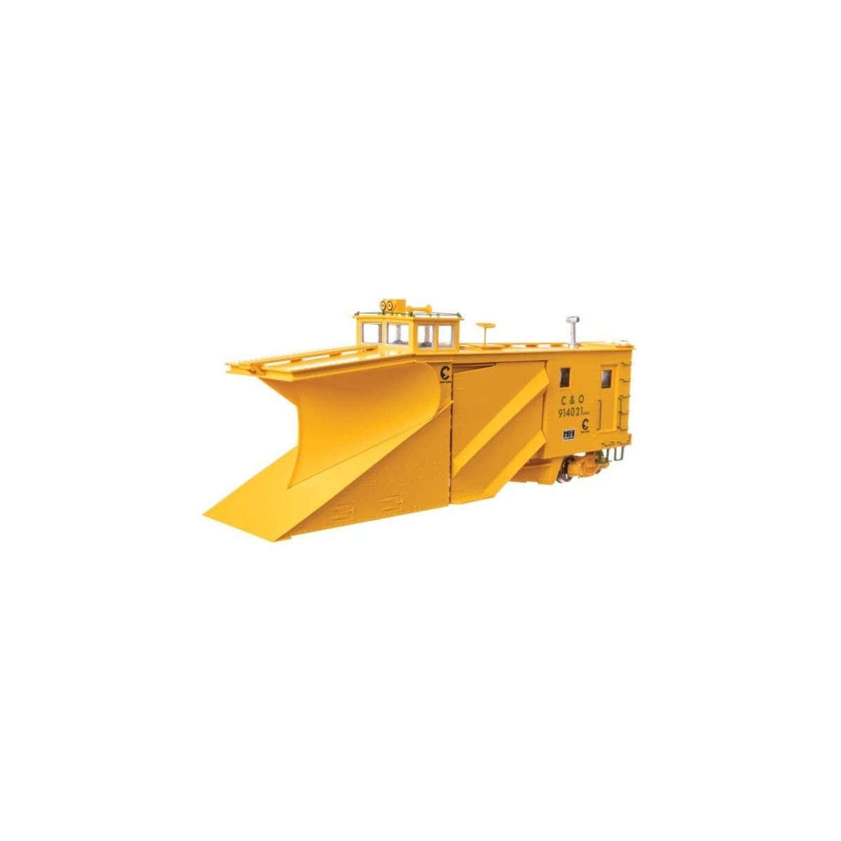 Russell Snowplow - Ready to Run -- Chessie System C&O 914021, HO, WalthersProto 110031