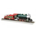 USRA 0-6-0 with Slope-Back Tender - Standard DC with Smoke -- North Pole & Southern 25 (Chri, HO, Bachmann Industries 50624