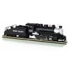 USRA 0-6-0 with Slope-Back Tender - Standard DC with Smoke -- Union Pacific 4455 (black, sil, HO, Bachmann Industries 50623