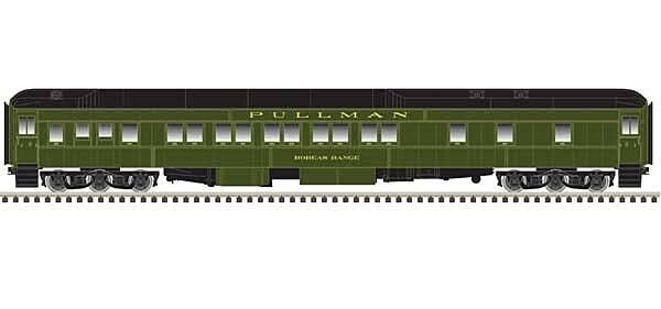 Pullman Heavyweight Plan 3973 10-1-1 Sleeper - Ready to Run -- Pullman MacIntyre Ran, HO, Atlas Model Railroad Co. 20006611