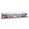Siemens Venture Coach - Amtrak Version - Ready to Run -- Amtrak 4125 (Midwest Coach B silver, HO, Bachmann Industries 74510