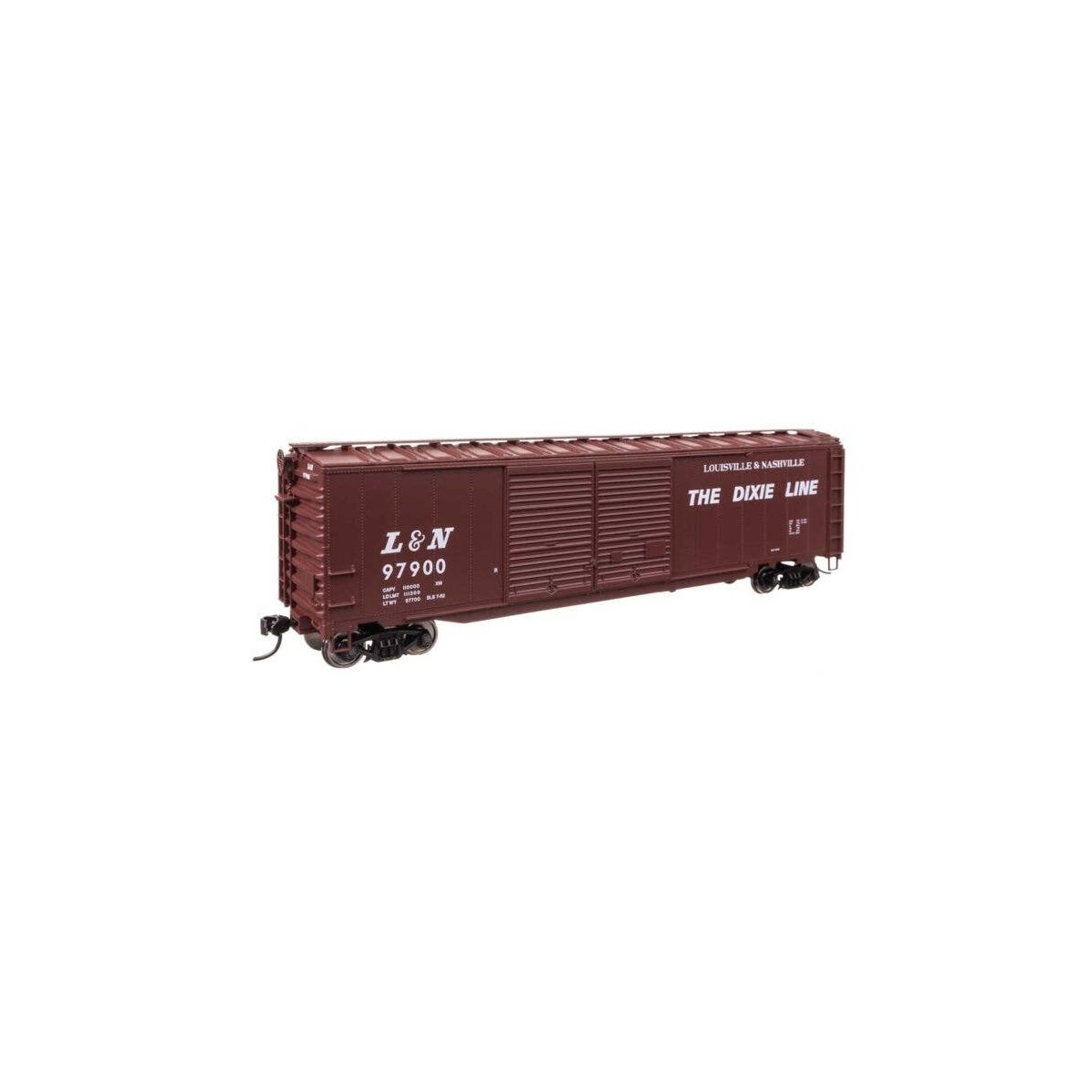 50′ AAR Improved Double-Door Boxcar - Ready to Run -- Louisville & Nashville 97900, HO, WalthersMainline 46607