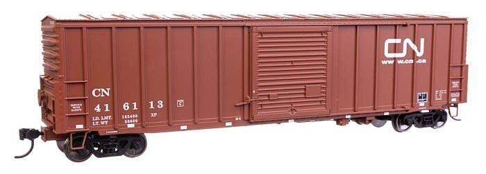 50′ ACF Exterior Post Dreadnaught End Plate B Boxcar - Ready to Run -- Canadian National 416113, HO, WalthersMainline 46004