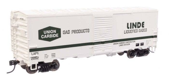 40′ Association of American Railroads Modernized 1948 Boxcar - Ready to Run -- Linde Gas LAPX 20, HO, WalthersMainline 1210