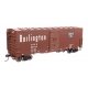 40′ Association of American Railroads Modernized 1948 Boxcar - Ready to Run -- Chicago, Burlingt, HO, WalthersMainline 1206