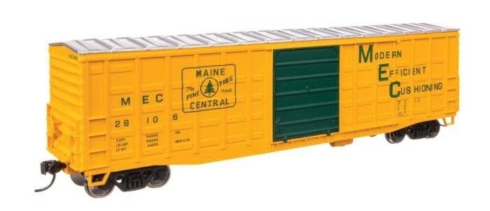 50′ Waffle Side Boxcar - Ready To Run -- Maine Central 29106 (Superior Door), HO, WalthersMainline 46713