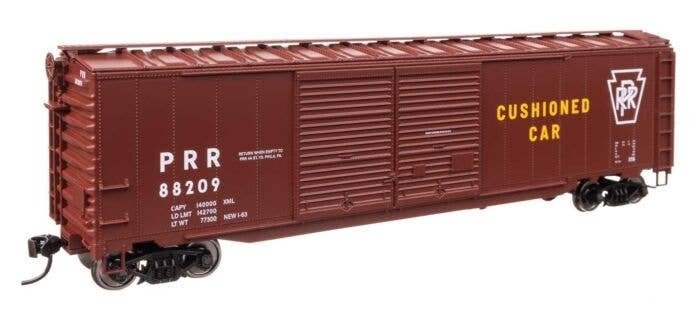 50′ AAR Improved Double-Door Boxcar - Ready to Run -- Pennsylvania Railroad 88209, HO, WalthersMainline 46613