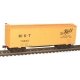 36′ Double-Sheathed Wood Boxcar, Steel Roof, Ends, Fishbelly Underframe Kit -- Missouri-Kansas-Texa, HO, Accurail Inc 1307