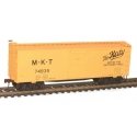 36′ Double-Sheathed Wood Boxcar, Steel Roof, Ends, Fishbelly Underframe Kit -- Missouri-Kansas-Texa, HO, Accurail Inc 1307