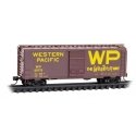 40′ Single-Door Boxcar - Ready to Run -- Western Pacific 20772 (Boxcar Red, yellow, Script We, N, Micro Trains Line 2000518