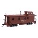 30′ ATSF 1300-Series Wood Waycar (Caboose) - Ready to Run -- Santa Fe 1371 (A.T.S.F, 1938-1941 Sc, HO, WalthersProto 103206