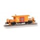 Transfer Caboose - Ready to Run -- Southern Pacific 1 (orange, red), HO, Bachmann Industries 76403