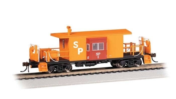 Transfer Caboose - Ready to Run -- Southern Pacific 1 (orange, red), HO, Bachmann Industries 76403