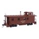 30′ ATSF 1300-Series Wood Caboose - Ready to Run -- Santa Fe 1436 (A.T.S.F, 1938-1941 Scheme Mine, HO, WalthersProto 103207