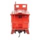 30′ GTW Style Wood Caboose with Offset Coupola - Ready To Run -- Canadian National 78940, HO, WalthersProto 103257