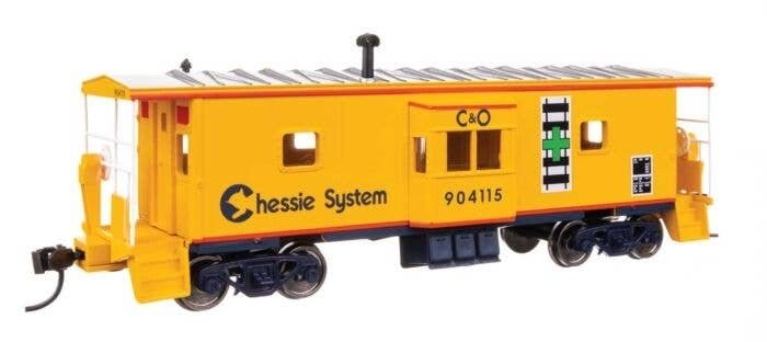 International Bay Window Caboose - Ready to Run -- Chessie System C&O 904115, HO, WalthersMainline 8671