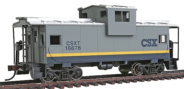 Wide-Vision Caboose - Ready to Run -- CSX Transportation, HO, WalthersTrainline 1505